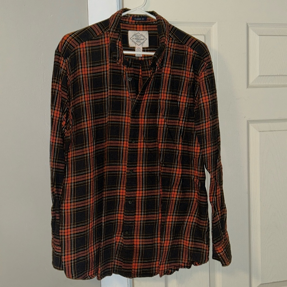 st. john’s bay long sleeve button down